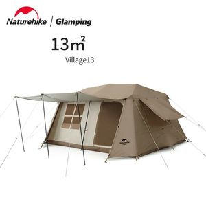 Tentes et abris Village13 Tente automatique Camping en plein air Luxe Protection solaire étanche Exquis Deux chambres à coucher Un salon 231017