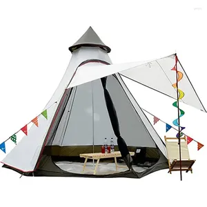 Tenten en schuilplaatsen Zethink IndianTent verkopen groothandel Vervaardiging van Pagoden Zelt Glamping buitentent Waterdichte familiecamping