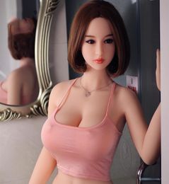 TEP Sex Doll 160cm Látex Solid Silicone Dolls Amor realista real con un tamaño completo Sexy Doll8213663
