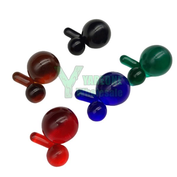 Terp Slurper Marble Pill Set Dab Tool Accesorios Color Ruby Pearls Pills Mármoles con gran retención de calor para 20 mm Slurp Quartz Banger Nails YAREONE Wholesale