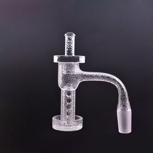 Terp Slurper Quartz Banger Nail avec Carb Cap Pill Screw Set 20mm OD Entièrement soudé Bord biseauté Banger Nails pour Bongs Rigs Prix d'usine en gros