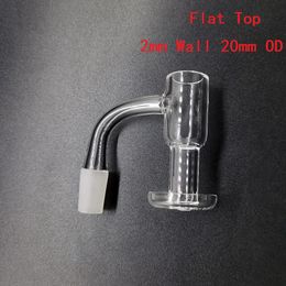 Terp Slurper Vacuüm Quartz Banger Nagels Hookahs Accessoires 2mm Muur 20mmod 10mm 14mm 18mm Mannelijke Hoge Kwaliteit Rookhulpmiddel voor Water Bong DAB RIG