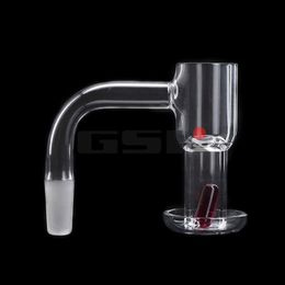 Terp Slurpers Quartz Banger avec rubis 10mm 14mm 18mm mâle femelle Terp Slurpers Bangers costume pour verre eau Bongs plates-formes pétrolières conduites d'eau