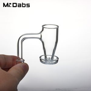 Terp Vacío Cuarzo Banger Accesorios para fumar 10 mm 14 mm 19 mm para Dab Rig Glass Bong Water Pipe