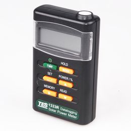 TES-1333R compteur d'énergie solaire enregistrement de données jauge de compteur d'énergie solaire testeur de compteur de rayonnement solaire Interface RS 232 Tes1333r