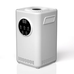 Tesiplz Generador de aniones de ozono, pantalla digital de 20.000 mg/h, máquina de eliminación de olores de 3 modos con control táctil para el hogar, el humo del coche y la habitación de mascotas