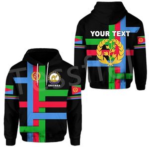 Tessffel Moda África Nombre personalizado Eritrea Camel Colorido Retro Tribu Chándal 3DPrint Hombres Mujeres Sudaderas con capucha divertidas V1 220707