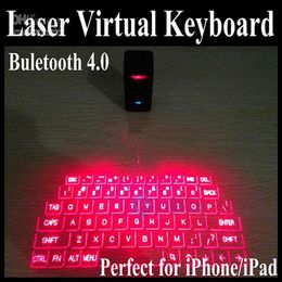 testverkoop virtueel lasertoetsenbord met muis bluetooth-luidspreker voor iPad iPhone6 laptop tablet pc notebook computer via usb 254G