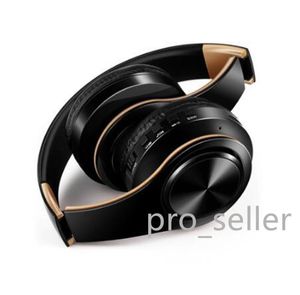 Test casque sans fil stéréo Bluetooth casques pliables écouteurs animation montrant le support TF carte Buildin MIC prise 35mm F1293591