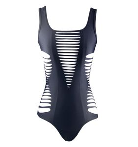 test dames039S mode sexy hollow out monokini one piece swimsuit5378985