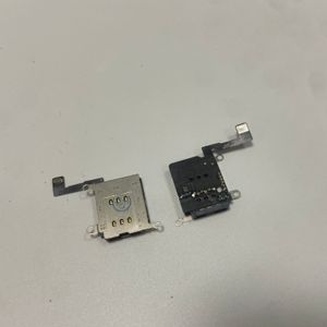 Connecteur de support de fente de lecteur de carte SIM double testé remplacement de câble flexible pour iPhone 12 Pro Max pièces de réparation