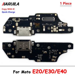 Testé pour Moto E6 Plus E7 Power E22 E13 E32 E6I E6S E7I E20 E30 E40 USB Charging Port Charger Connecteur Connecteur Câble flexible