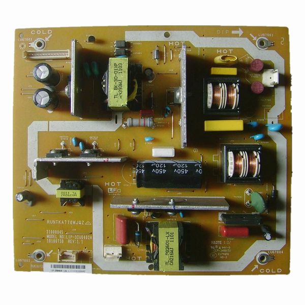 LCD Monitor Alimentation Alimentation TV Board LED Unité PCB RunTKA770WJQZ LIP-32U0402 Pour le LCD Sharp-32N120A 32G120A 32Z220A