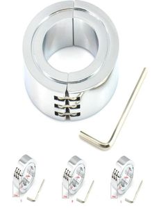 Testicules pistolet boule en métal poids SM Bondage 3 tailles choisir des civières de balle jouet sexuel masculin pour les jeux CBT Set1002365