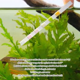 Testing 50pcs bandelettes de Test d'eau bandelettes de réactif d'aquarium pour bandelettes de Test d'aquarium d'eau réactif de bandelettes de Test de réservoir de poisson de Nitrite d'ammoniac