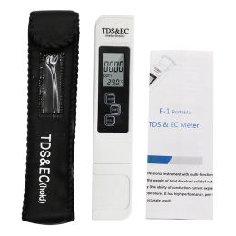 Testen van draagbare zoutwaterzwembad visvijvertest Digitale LCD Zoutgehalte Temp Tester Meter Pen Meter Meetinstrumenten Accessoire voor aquarium