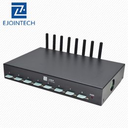 Testvoorbeeld smpp gsm sms-modem sms gateway bulk sms-apparaat met http api en levenslange technische ondersteuning 8 sim 8 ports285S