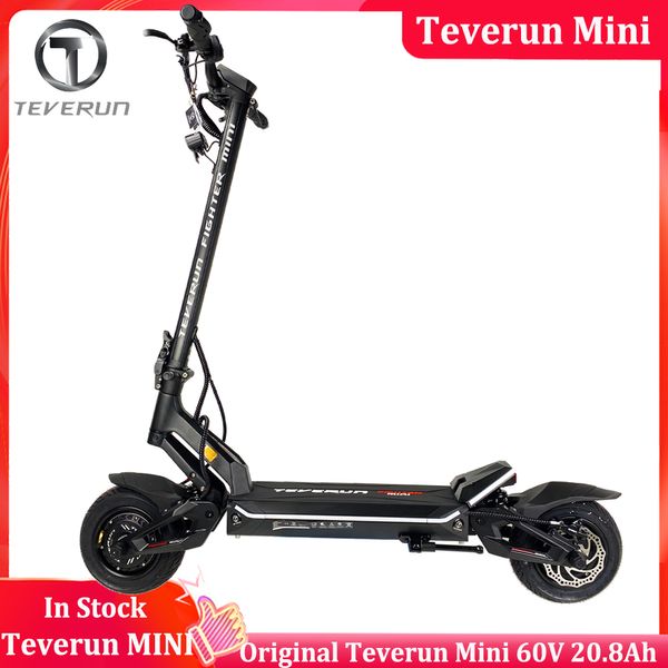 Teverun Mini 52V 20.8Ah Smart BMS APP Version nouveau NFC Lock double moteur 2*1000W vitesse maximale 60 km/h Scooter Teverun officiel