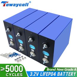 Tewaycell Nouveau 310AH 280AH 230AH 200AH GRADE A LIFEPO4 Batterie rechargeable pour l'énergie solaire électrique en voiture