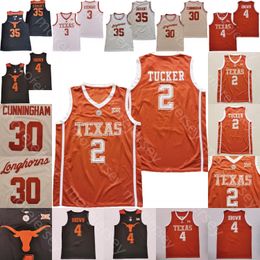 Texas Longhorns Basketball Jersey NCAA College Devin Askew Timmy Allen Dylan Disu Christian Bishop Marcus Carr Cole Bott Gavin Perryman Jones Hepa Williams