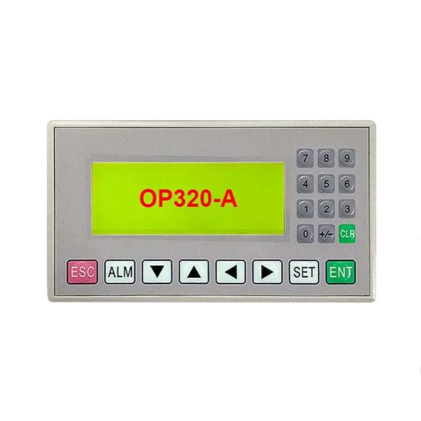 Pantalla de texto OP320-A Soporte 232/422/485 Puerto de comunicaciones Compatible PLC Junta de control industrial OP320-A-S MD204L