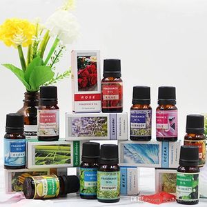 Óleos essenciais de aromaterapia têxteis 10ml, solúveis em água, flor, frutas, difusores de óleo essencial, aliviar o estresse, massagem corporal orgânica, relaxamento bh23