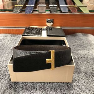 TF Big Great Designer TF Clothing Accessories Business For Men New Buckle Fashion Mens High Leather Belts Quality XR35