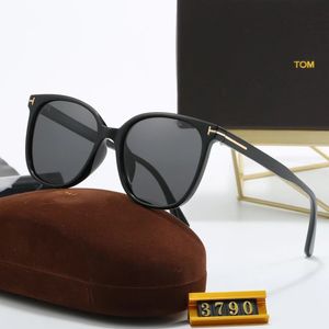 TF FT TOM Designer zonnebril luxe zonnebril voor dames Tom bril heren klassiek UV 400 gepolariseerde lens bril Fashion zonnebril geschikt buitenshuis Strand