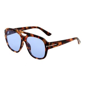 Lunettes de soleil TF surdimensionnées pour femmes, lunettes de soleil pilotes de styliste, lunettes de soleil pour hommes, lunettes de mode européennes et américaines, lunettes carrées