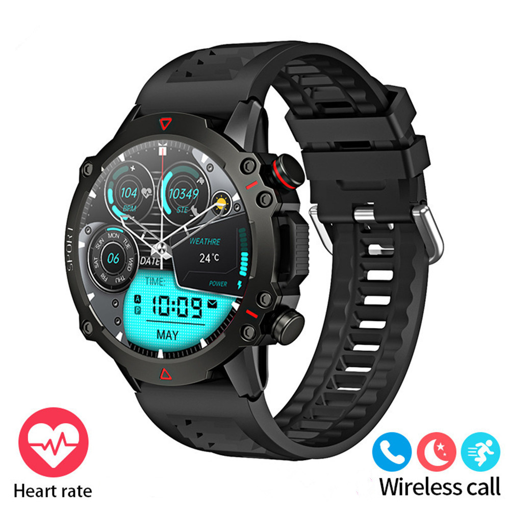 TF10 Pro Smart Watch Uomo Schermo da 1,53 pollici Chiamate Bluetooth IP67 Impermeabile Frequenza cardiaca Ossigeno nel sangue Sport Fitness Tracker per Android iOS