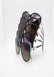 TF4103 Brandquality Eleglant Female Sunglasses UV400 Frame de décoration exquusite 5717140 avec cas complet 6598615