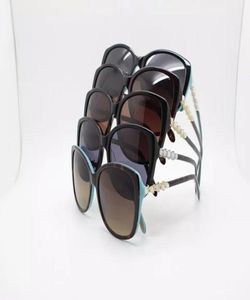 TF4103 lunettes de soleil féminines élégantes de marque UV400 cadre de décoration exquise 5717140 avec étui complet 3967590