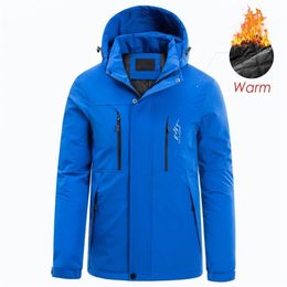 Tfu mannen herfst merk outdoor klassieke dikke warme jas jas lente casual effen kleur winddichte zakken hoed jassen 220301