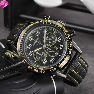 TG Carrera Luxury Designer Mens Watch Quartz Chronograph Watches Multipt Classic Tape Men Menes Wristwatchs