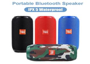 TG117 ENSEIGNEMENT BLUETOOTH WIRESSE ARRÉPRÉPORT PORTABLE OUTDOOOR BOOMBOX 10W Boîte sonore informatique TF USB Music Player Hands For iPho1602146