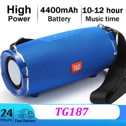 TG187 High Power BT5.0 luidspreker draagbare buiten hifi kolom stereo bass waterdichte soundbox ondersteuning tf fm mp3 telefoon muziekspeler