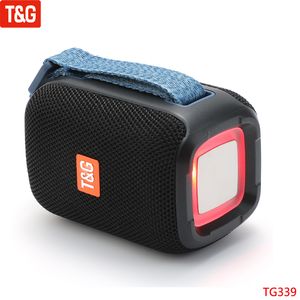 TG339 altavoz inalámbrico Bluetooth subwoofer portátil al aire libre impermeable boombox caja de sonido estéreo calidad con micrófono