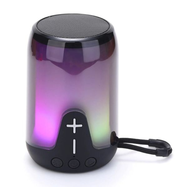 TG652 haut-parleur Bluetooth effet de lumière pulsée Transparent haute qualité sonore basses lourdes RGB cadeau Audio Bluetooth