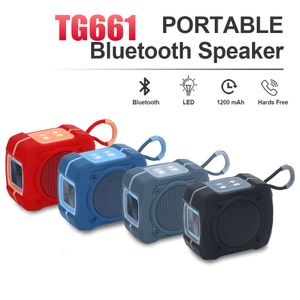 TG661 Portable Bluetooth -luidspreker draadloze subwoofer kolom FM TF BT Outdoor Home Music Play voor Android iOS smartphone pc