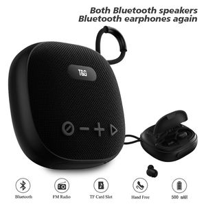 TG813 Draagbare draadloze mini-luidspreker met Bluetooth-headset Subwoofer Stereo Column FM-radio BT 5.3-luidspreker