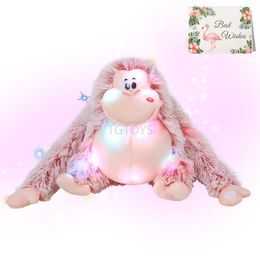 TGTOYS Monkey Animal relleno con juguete de peluche de relleno de noche para niños pequeños 240517