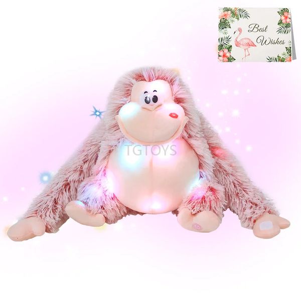 Tgtoys Sinke Animal en peluche avec un jouet en peluche de singe en peluche pour bébés pour les tout-petits 14 240419