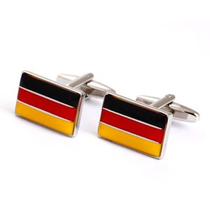 Thaïlande drapeau bouton de manchette pour hommes chemises boutons de manchette fête mariage hommes bijoux cadeaux vente en gros et au détail Promotion