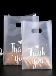 Gracias bolsas de regalo de plástico bolsas de compras de plástico Bolsas de fiesta Favor Bag 50pcslot 2110269225046