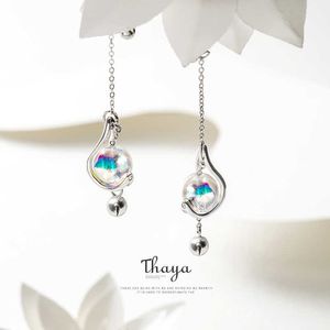 THAYA Japanse stijl oorbellen 925 zilveren regenboog bubble oorbellen voor meisjes speciale fijne sieraden CX200610