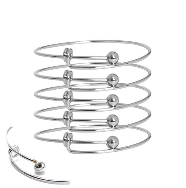 Le bracelet de mode 10 pièces fournit du toner en acier inoxydable avec des bracelets à air en cuivre réglables, faits de bijoux faits maison 3311648