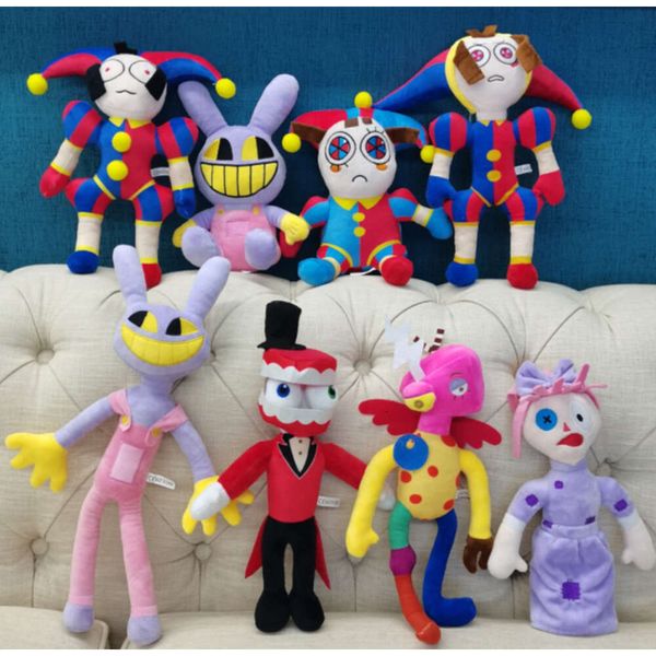 L'incroyable poupée de cirque numérique, jouet magique en peluche Clown, dessin animé mignon, drôle, cadeau d'anniversaire et de noël pour fille