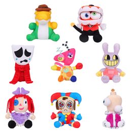 El increíble circo digital Pomni Jax Plush Toy Anime Lindo Teatro de teatro Doll relleno Clown Kids Gifts 119