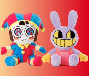 L'incroyable cirque numérique Pomni Jax en peluche dessin animé jouets en peluche théâtre lapin poupée jouets en peluche enfants cadeaux de noël pour enfants