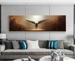 De aartsengel van Justice Tyrael Wall Canvas Art Painting Wall Art Poster en Print Wall Art Picture for Living Room Home Decor1211107